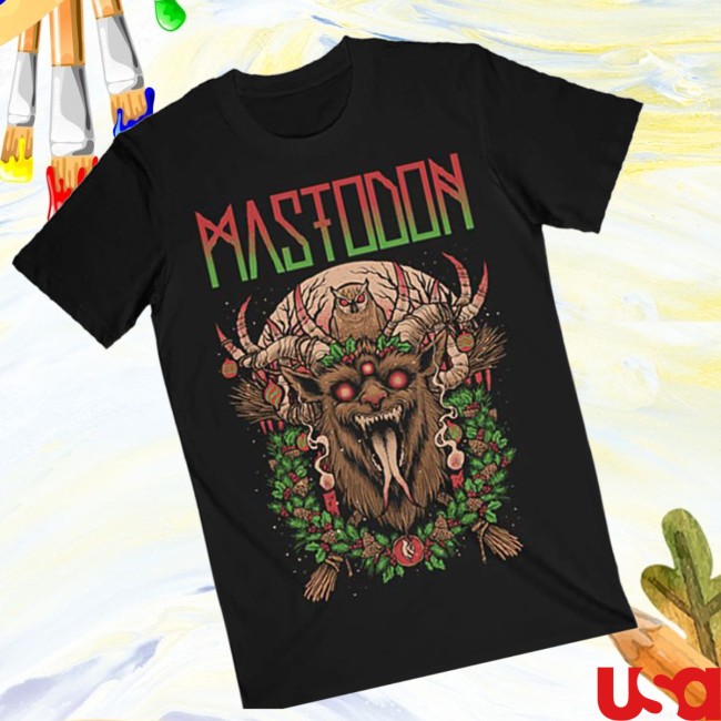 Mastodon Store Merch Festivus Krampus Shirt Mastodon Store Merch Festivus Krampus Shirt