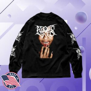 Playboi Carti Antagonist 2.0 Tour Merch Store Apr Lip Tat Girl Long Sleeve