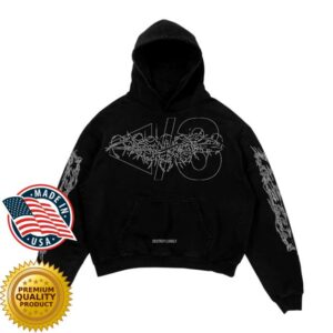 Playboi Carti Antagonist 2.0 Tour Merch Store Destroy Lonely Broken 3 Tour Hoodie