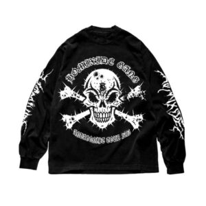 Playboi Carti Antagonist 2.0 Tour Merch Store Hxg Skull & Bones Long Sleeve