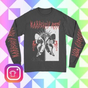 Mannequin Pussy Merch Store Butterfly Long Sleeve
