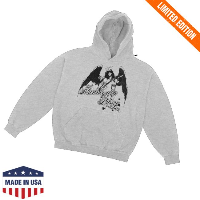 Mannequin Pussy Merch Store Rocker Angel Pullover Mannequin Pussy Merch Store Rocker Angel Pullover