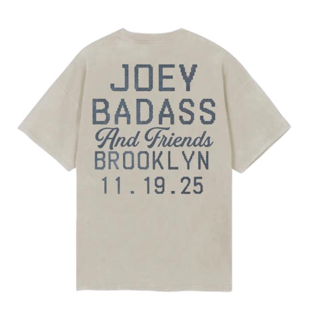 Joey Bada$$ Merch Store Joey Bada$$ & Friends In Brooklyn Tee Joey Bada$$ Merch Store Joey Bada$$ & Friends In Brooklyn Tee