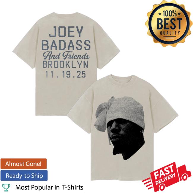 Joey Bada$$ Merch Store Joey Bada$$ & Friends In Brooklyn Tee Joey Bada$$ Merch Store Joey Bada$$ & Friends In Brooklyn Tee