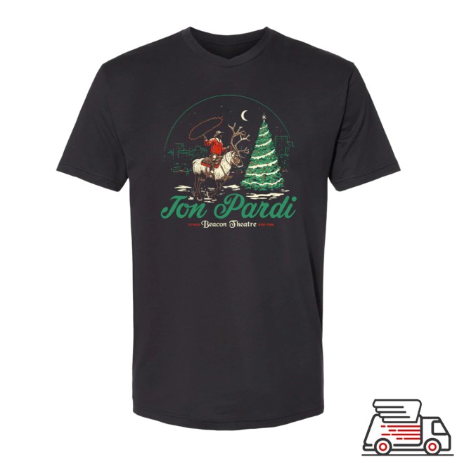Jon Pardi Store Merch Nyc Reindeer Event Tee Jon Pardi Store Merch Nyc Reindeer Event Tee