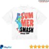 kenny summer smash store merch summer smash 2019 line up white shirt