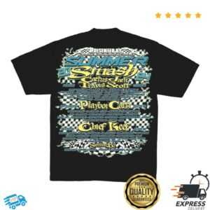Summer Smash Store Merch Summer Smash 2024 Line Up Black Shirt