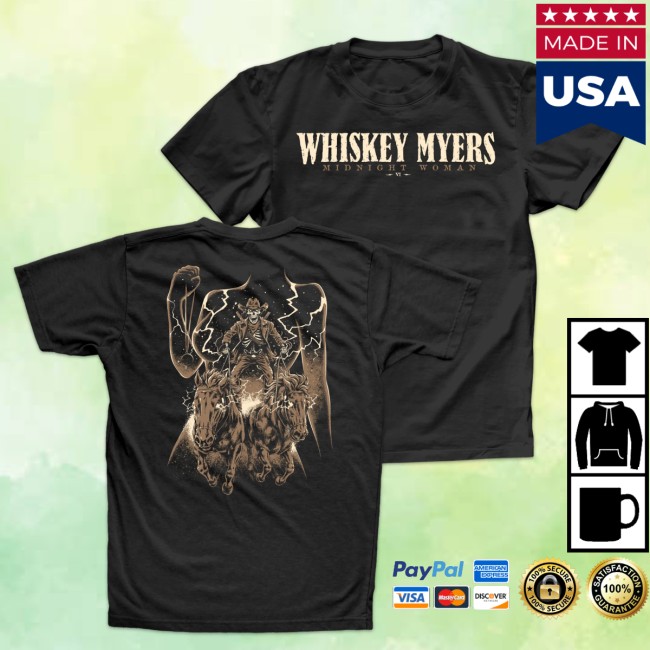 Whiskey Myers Store Merch Whiskey Myers Whomp Whack Thunder Midnight Woman T-Shirt Whiskey Myers Store Merch Whiskey Myers Whomp Whack Thunder Midnight Woman T-Shirt