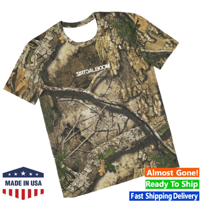 Model Actriz Store Merch Reverse Logo Tee Model Actriz Store Merch Reverse Logo Tee