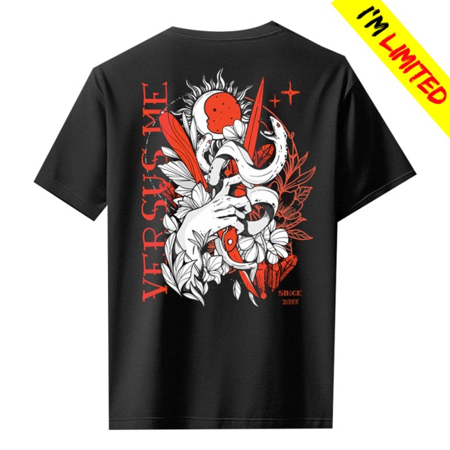 Versus Me Official Merch Store Snake Dagger Shirt Versus Me Official Merch Store Snake Dagger Shirt