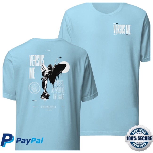 Versus Me Official Merch Store Blackout Tee Versus Me Official Merch Store Blackout Tee