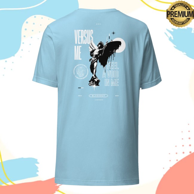 Versus Me Official Merch Store Blackout Tee Versus Me Official Merch Store Blackout Tee