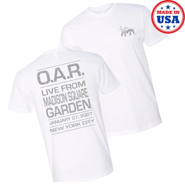 Liveoar Store Merch Live From Madison Square Garden Tee Liveoar Store Merch Live From Madison Square Garden Tee