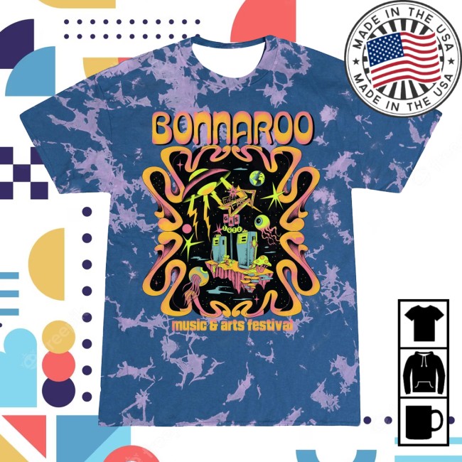 Bonnaroo Store Merch Interstellar Station Lineup Tee Bonnaroo Store Merch Interstellar Station Lineup Tee