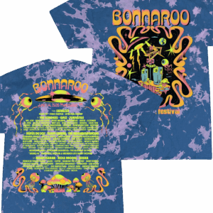 Bonnaroo Store Merch Interstellar Station Lineup Tee