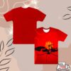 kenny Homestuck Merch Store Red Miles Cotton Aop T Shirtaa