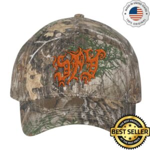 Spyworldwide Merch Store Embroidered Camo Hat