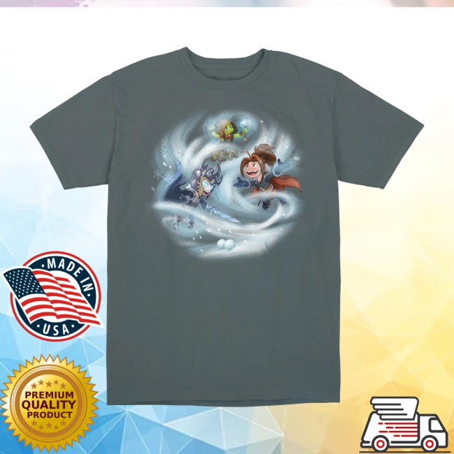 Blizzard Store Merch World Of Warcraft Snow Fight Tee Blizzard Store Merch World Of Warcraft Snow Fight Tee