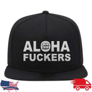 Pepper Store Merch Og Aloha Fuckers Embroidered Snapback Hat