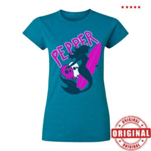Pepper Store Merch Sapphire Skullconut Mermaid Ladies Tee
