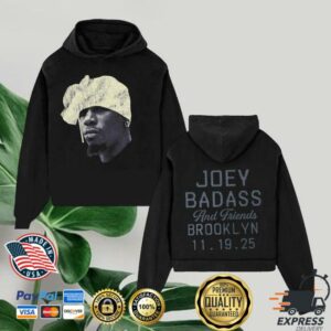 Joey Badass Store Merch Joey Bada$$ & Friends In Brooklyn Hoodie