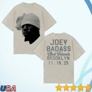 Joey Badass Store Merch Joey Bada$$ & Friends In Brooklyn Tee