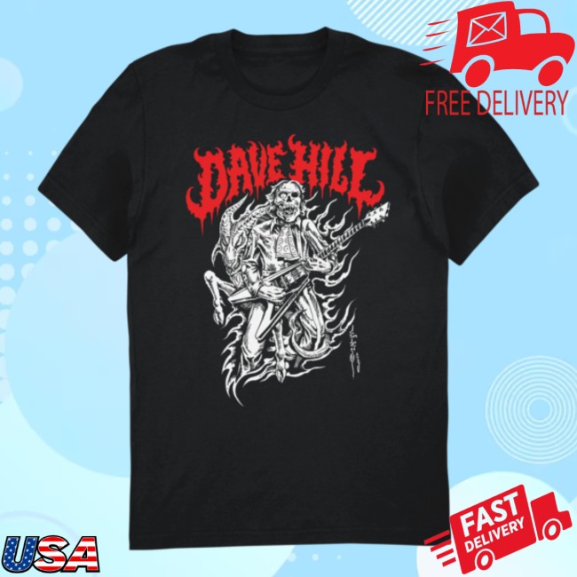 Dave Hill Store Merch Dave Hill Skullface Tee By Artist Tim Lehi Dave Hill Store Merch Dave Hill Skullface Tee By Artist Tim Lehi