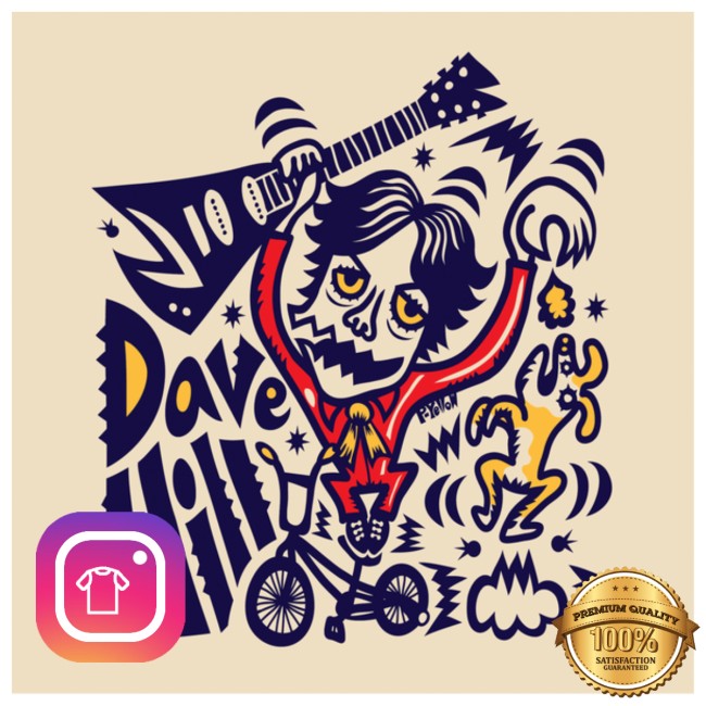 Dave Hill Store Merch Dave Hill Luci Tee Dave Hill Store Merch Dave Hill Luci Tee