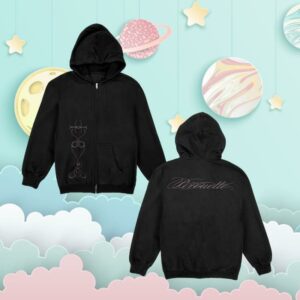 Model Actriz Store Merch Pirouette Zip Hoodie