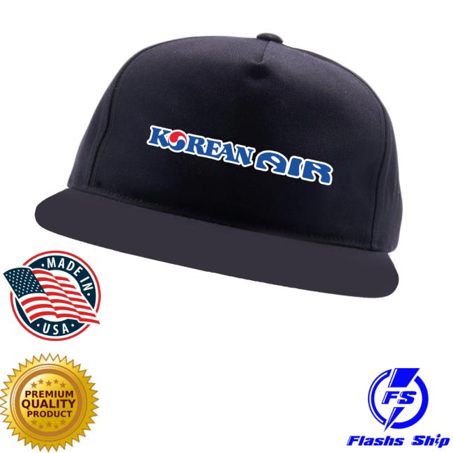Koreatown Store Merch Korean Air 5-Panel Snapback Cap Koreatown Store Merch Korean Air 5-Panel Snapback Cap