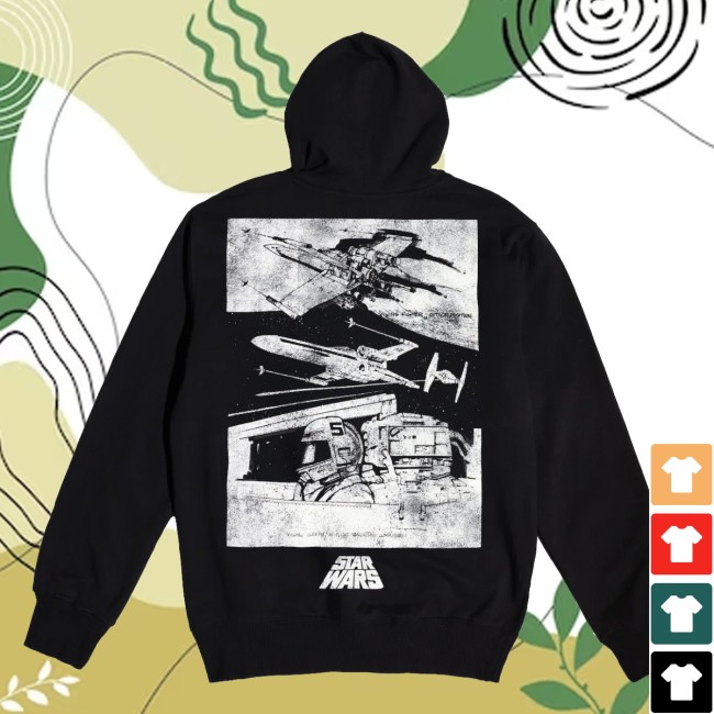 Heroesvillains Store Merch Star Wars Story Board Collage Hoodie Heroesvillains Store Merch Star Wars Story Board Collage Hoodie