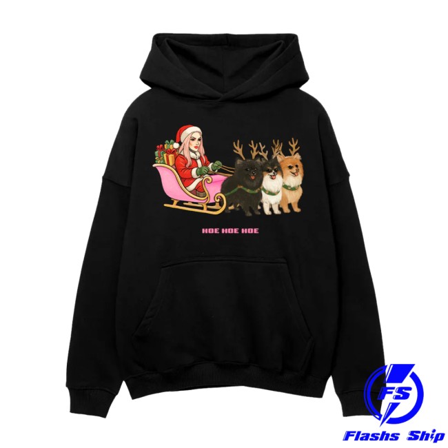 Jeffree Star Cosmetics Store Merch Hoe Hoe Hoe Holiday Hoodie Jeffree Star Cosmetics Store Merch Hoe Hoe Hoe Holiday Hoodie