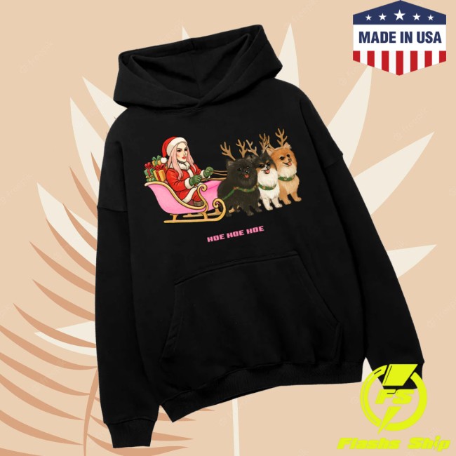 Jeffree Star Cosmetics Store Merch Hoe Hoe Hoe Holiday Hoodie Jeffree Star Cosmetics Store Merch Hoe Hoe Hoe Holiday Hoodie