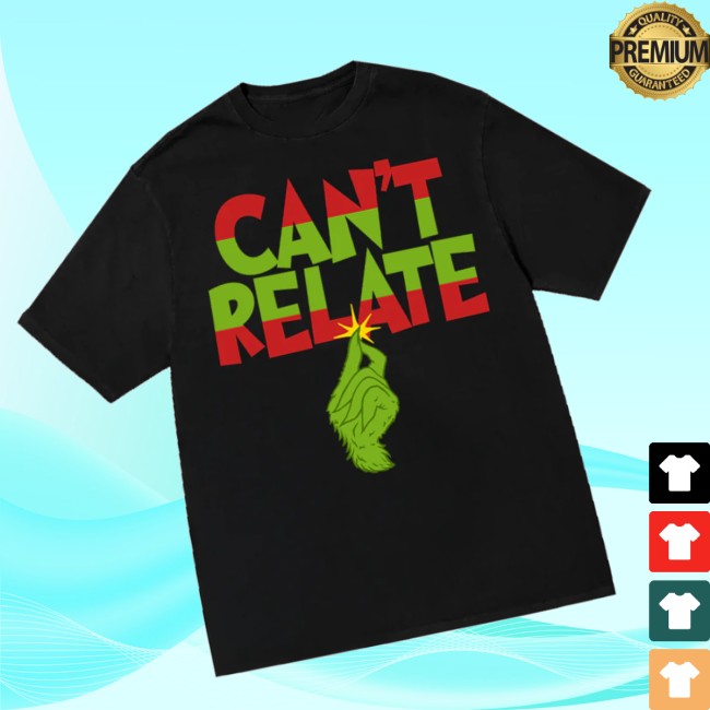 Relatable Merch Jeffree Star Cosmetics Store Merch Can’T Relate Holiday Tee - Newest ...