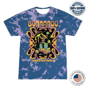 Bonnaroo Merch Store Interstellar Station Lineup Tee