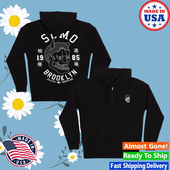 Half Sumo Merch Store Oni Zip Hoodie Half Sumo Merch Store Oni Zip Hoodie