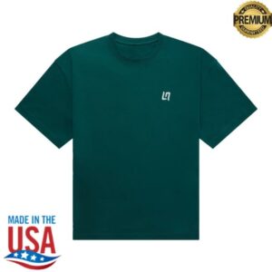 Lando Norris Merch Store Core Boxy Tee Forest Green