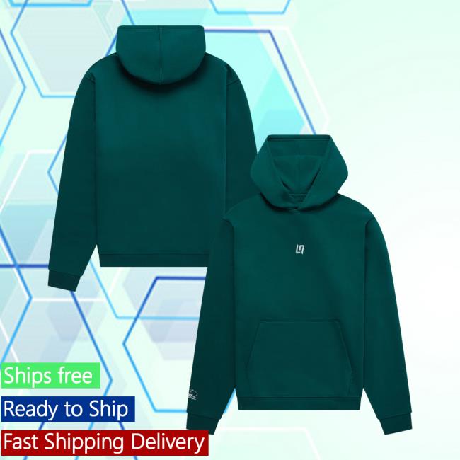 Lando Norris Merch Store Core Hoodie Forest Green Lando Norris Merch Store Core Hoodie Forest Green
