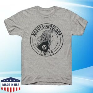 I Am Lights Merch Store No Guts No Glory Tee