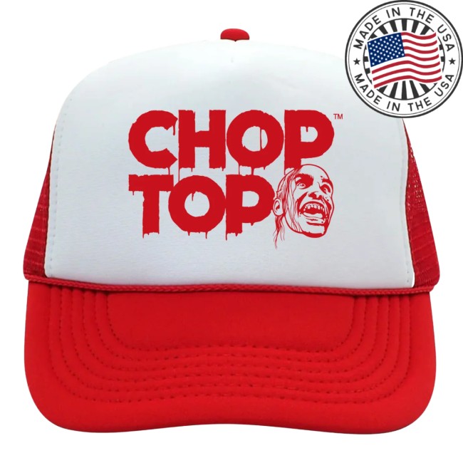 The Texas Chainsaw Massacre Store Merch Chop Top Trucker Hat The Texas Chainsaw Massacre Store Merch Chop Top Trucker Hat
