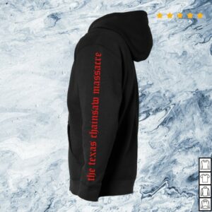 The Texas Chainsaw Massacre Store Merch Lf Red Zip Hoodie