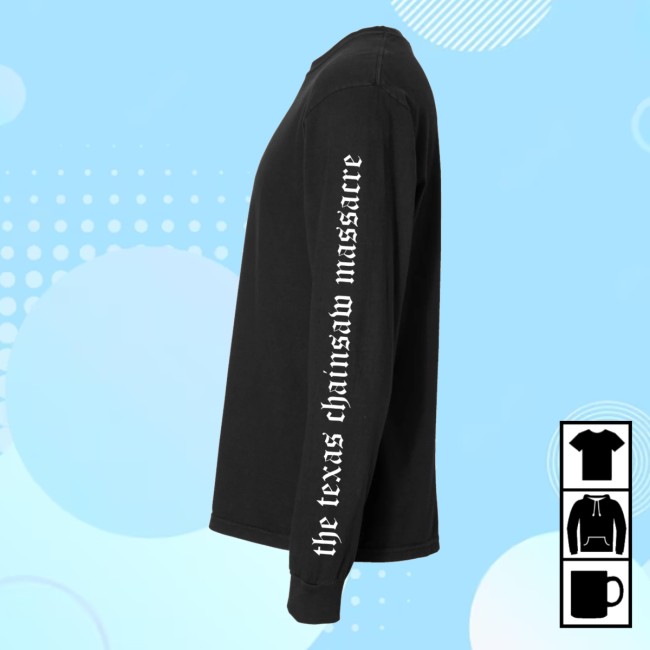 The Texas Chainsaw Massacre Store Merch Lf White Longsleeve The Texas Chainsaw Massacre Store Merch Lf White Longsleeve