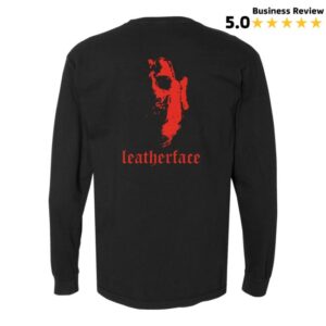 The Texas Chainsaw Massacre Store Merch Lf Red Longsleeve
