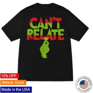 Jeffree Star Cosmetics Merch Store Can’t Relate Holiday Tee