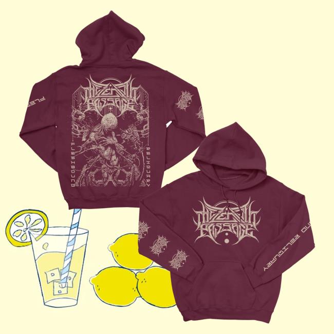 Indiemerchstore Shop The Zenith Passage Fleshbound Reliquary Pullover Hoodie Maroon Indiemerchstore Shop The Zenith Passage Fleshbound Reliquary Pullover Hoodie Maroon