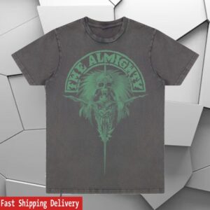The Almighty Store Merch Free ’N’ Easy Stonewash Black T-Shirt