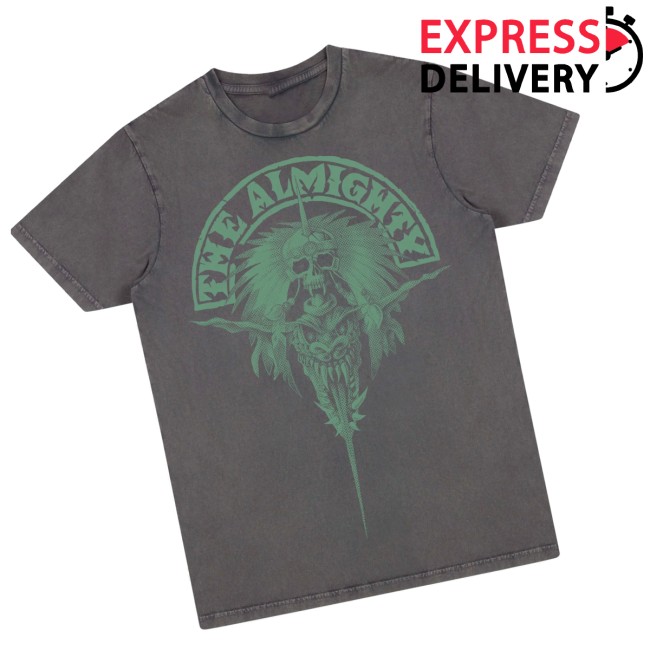 The Almighty Store Merch Free ’N’ Easy Stonewash Black T-Shirt The Almighty Store Merch Free ’N’ Easy Stonewash Black T-Shirt