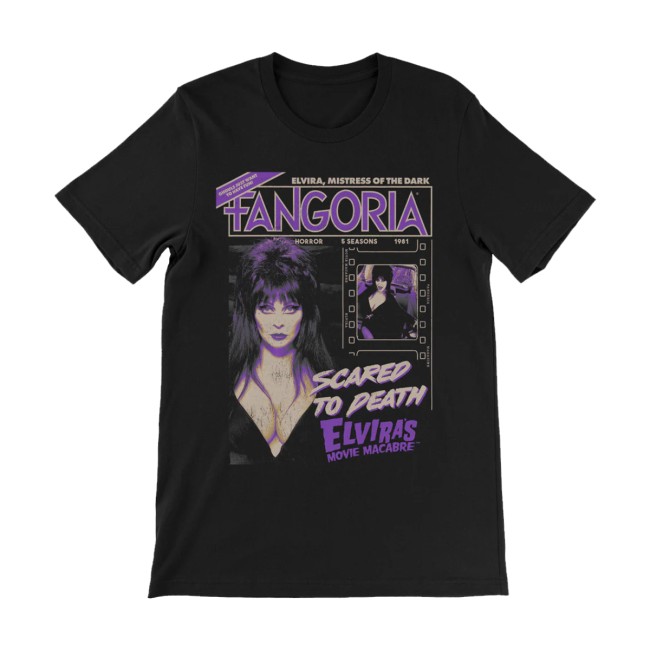 Fangoria Store Merch Elvira’s Movie Macabre T Shirt Fangoria Store Merch Elvira’s Movie Macabre T Shirt