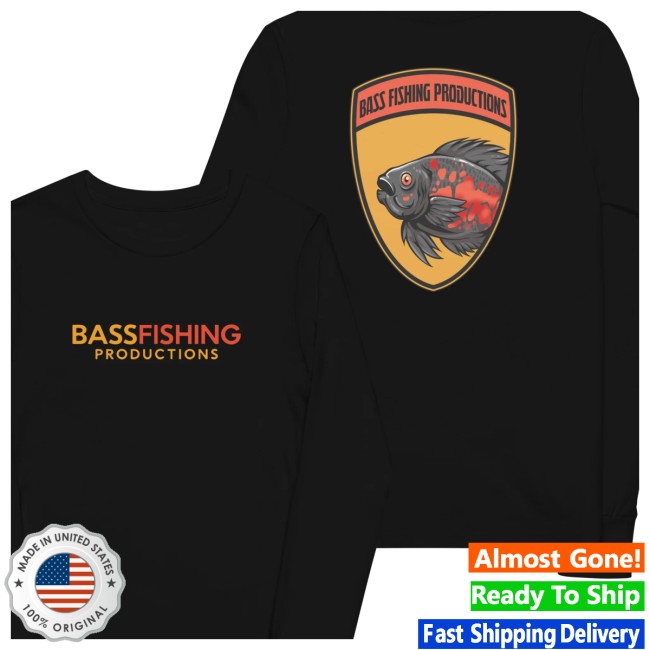 Bass Fishing Productions Store Merch Youth Shield Logo Long Sleeve Bass Fishing Productions Store Merch Youth Shield Logo Long Sleeve