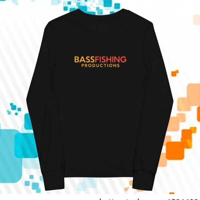 Bass Fishing Productions Store Merch Youth Shield Logo Long Sleeve Bass Fishing Productions Store Merch Youth Shield Logo Long Sleeve